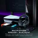 Turtle Beach Stealth 600 Wireless Multiplatform Amplified Gaming Headset for PC, PS5, PS4, Mobile Bluetooth, 80-Hr Rechargeable Battery, Noise-Cancelling Flip-to-Mute Mic, 3D Audio, Black 
