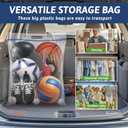 Extra Large 15 Gallon Storage Bags - 24 x 24 with Resealable Zip and Carry Handle, Ideal for Clothes, Pillows, Moving and Travel, Set of 15