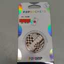 PopSockets Phone Grip with Expanding Kickstand, Adhesive Grip, Enamel - Gilded Patchwork (Blue)