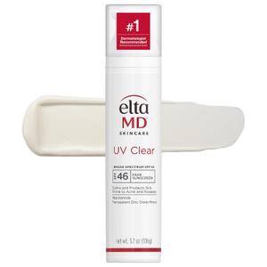 EltaMD UV Clear Face Sunscreen, Oil Free Sunscreen for Sensitive Skin with Zinc Oxide, Dermatologist Recommended