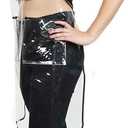 Waterproof Apron With Pockets For Women And Men. Chef, Server, Hairstylist, Dishwasher in Transparent/Clear/Black/White