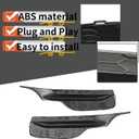 labwork Front Bumper Fog Light Cover Driver Left Side and Passenger Side Replacement for Honda Accord 2016-2017 1102T2FA51 71112T2FA51