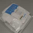 Awellife Shower Curtain Linen Textured Boho Farmhouse Shower Curtains for Bathroom Fabric White Cloth Liner 72 x 72 Inch