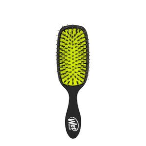 Wet Brush Shine Enhancer Hair Brush, Purple - Exclusive Ultra-soft IntelliFlex Bristles - Natural Boar Bristles Leave Hair Shiny And Smooth For All Hair Types - For Women, Men, Wet And Dry (1 Count (Pack of 1), Black)