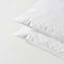 basic home 24x24 Euro Pillow Inserts-Shredded Memory Foam Fill-High Density Throw Pillow Inserts with Long Support-Home Couch Hotel Collection-Cotton Fabric-2 Pack, 2 Count