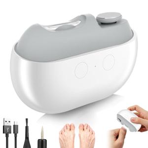 Fanyil Easy Clip Nail Clippers,Electric Nail Clippers for Seniors,Upgraded 3 in 1 Automatic Electric Toenail Clippers for Thick Nails, Nail Care Tool with Led Light,for Seniors Kids Adults (White) Fanyil Easy Clip Nail Clippers,Electric Nail Clippers for Seniors,Upgraded 3 in 1 Automatic Electric Toenail Clippers for Thick Nails, Nail Care Tool with Led Light,for Seniors Kids Adults (White)