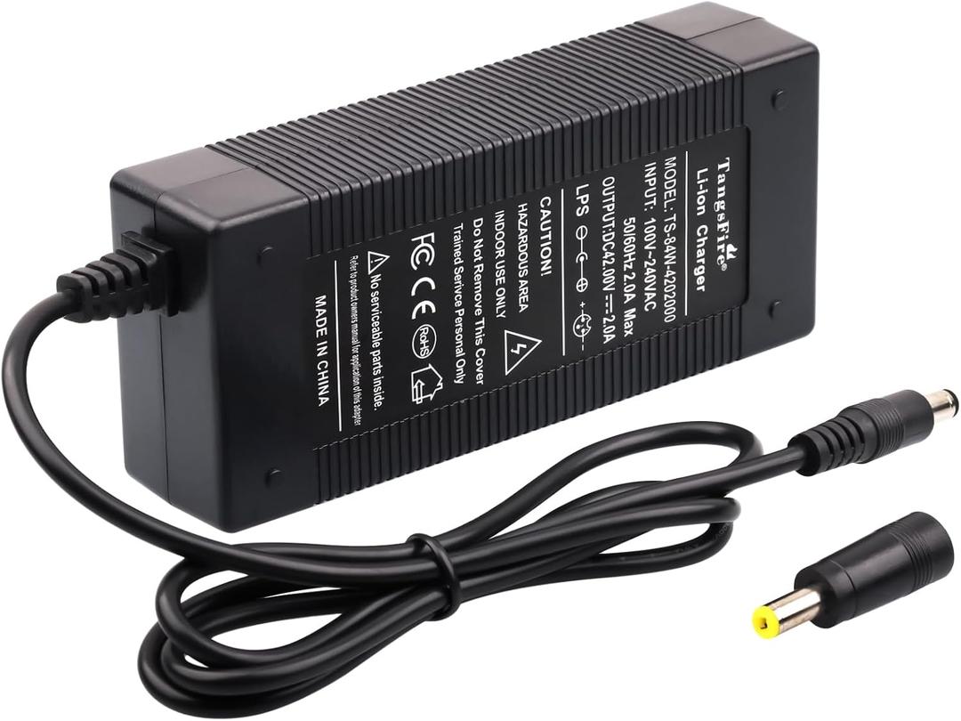Charger for 7.5Ah 10S Lithium Battery S2 EB8 EB7 EB5 (DC 5.5)