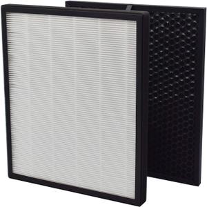GHM Compatible LEVOIT LV-PUR-131 Air Purifier True HEPA & Activated Carbon Filters Set Compatible with LEVOIT LV-PUR-131 Air Purifier (1.8" x 13.6" x 1.8")