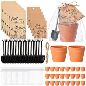 24 Sets Faith of a Mustard Seed Card Sets Christian Gifts Bulk for Women Christian Religious Baptism Inspirational Gifts for School Church Wedding