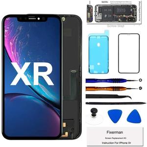 for iPhone XR Screen Replacement 6.1 inch,LCD Display Touch Screen Digitizer Assembly with Repair Tools, Compatible with Model A1984, A2105, A2106, A2108