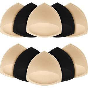 URSMART Bra Pads Inserts, Bra Cups Inserts,Removable Breathable Push up Bra Inserts for Sports Bra or Bikini Tops