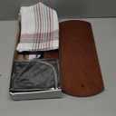 Ham Stand Spain with Knife and Sharpening Steel + Ham Cover + Kitchen Cloth + Tongs - Orginal Ham Holder for Spanish Hams and Italian Prosciutto