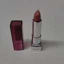 Maybelline Color Sensational Lipstick, Lip Makeup, Cream Finish, Hydrating Lipstick, Flush Punch, Nude Pink ,1 Count