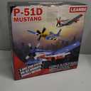 LEAMBE RC Plane 4 Channel Remote Control Airplane - Ready to Fly P-40 Warhawk RC Airplane for Beginners Adult with Xpilot Stabilization System & One Key Aerobatic