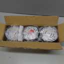 12W Dimmable LED Ceiling Spot Lights Indoor, 5CCT 2700K-6000K Selectable,CRI 95+ 4.72 inch Black Aluminum Matte Cylinder Spotlight Modern Minimalist Focus Ceiling Downlight Fixtures, 3 Pack