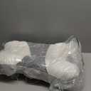 Cervical Neck Pillow for Pain Relief - Ergonomic Side Sleeper Pillow for Neck Support, Cooling Cervical Pillow for Sleeping, Contour Orthopedic Memory Foam Pillows for Back Stomach Sleepers (Dark Grey & White)