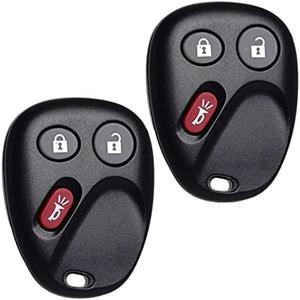 MechanMagic Keyless Entry Remote Control Key Fob Replacement Fits for Chevy Silverado 1500 2500HD 2003-2006 Avalanche Equinox SSR Suburban Tahoe GMC Sierra Yukon XL Hummer H2 Cadillac Escalade LHJ011