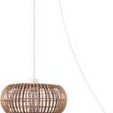 Globe Plug-in FITZ Pendant Light Hanging Light Fixture For Living Room NEW