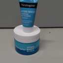 Neutrogena Hydro Boost Gel Cream, 48 Hr Hydration for Normal/Dry Skin, Fragrance Free, Face Moisturizer with Hyaluronic Acid, 1.7 oz. & Trial Size Hydro Boost Hydrating Gel Cleanser, 0.5 fl oz