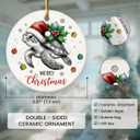 6 x Turtle Christmas Ornament 2025 - Sea Turtle Gifts for Women, Beach Christmas Ornaments for Tree, Ocean Sea Turtle Decor, Nautical Enthusiast Presents for Animal Lovers, Tortoise Gifts for Lovers