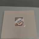 Lanpn Scrapbook Photo Album 12x12, Linen Window Design Cover Top Load 3 Ring Folder Binder Photobook Photo Book 12 x 12 inch with 30 Plastic Sleeves 60 Pages Beige