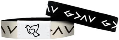 enttgo Bible Verse Bracelets for Men Daily Verse Bracelet with NFC Technology Christian Bracelet Faith and Style Combined Inspirational Religious Gifts Pack of 3