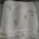 Ultra Soft Full Size Mattress Topper - Viscose Made from Bamboo Pillow Top Mattress Pad for Back Pain Relief - Naturally Cooling for Hot Sleepers, Green