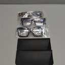 REAVEE 3 Pack Thick Frame Oversized Reading Glasses for Women Blue Light Blocking Computer stylish Readers with Spring Hinge (Black + Tortoise + Brown Tortoise)