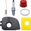 595663 Air Filter Base, 595660 Air Cleaner Cover & 799579 Foam Filter Compatible with 450E 500E 550E 550Ex Series Engine Lawn Mower Replacement Kit