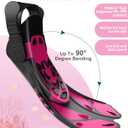 Viginsul Mask Fins Snorkeling Gear for Adults, Full Face Snorkel Mask & Adjustable Swim Fins Snorkel Set, Panoramic View Snorkel Mask Dry Top Anti-Fog Anti-Leak