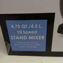 CULINARY CHEF 4.5L Retro Stand Mixer (Black)