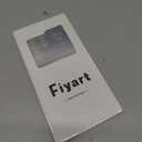 Fiyart Cute Magnetic Wave Frame Curly Shape for Samsung Galaxy S24 Ultra Case with Screen Protector, Luxury Plating Shockproof Phone Case for Women Girls for Samsung Galaxy S24 Ultra,Dark Purple