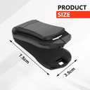 Positioner Clip, Shoulder Belt Adjuster for Neck & Shoulder Comfort, Stopper Clamps Positioner, 2 Pcs