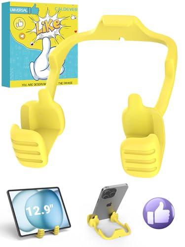 Stocking Stuffers for Teens Boys Girls Kids Tablet Stand for iPad: Universal Compatible Thumbs Up Lazy Cell Phone Stand Holder for Desk Women Men Wife Adults Gifts for Christmas Birthday Pack Of 2