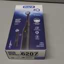 Oral-B iO Series 2 Rechargeable Electric Powered Toothbrush Starter Kit, Night Black with 2 Brush Heads - Automatic Pressure Sensor to Protect Gums - 3 Modes - 2 Min Timer