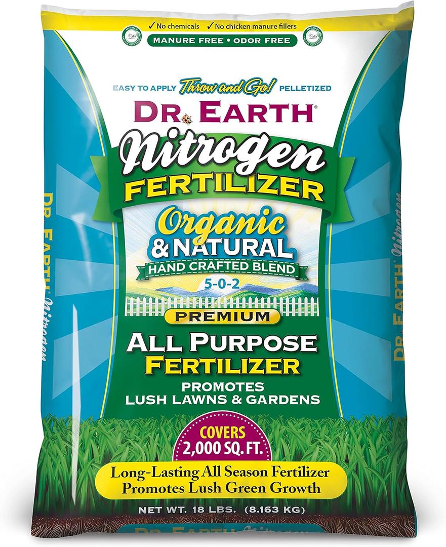 Dr. Earth High Nitrogen All Purpose Fertilizer 5-0-2 (699)