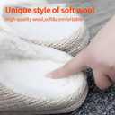 Fuzzy Warm Fluffy Plush Animal Cute Slippers For Women Houseshoes For Women (6.5, Sheep)