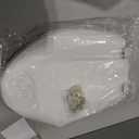 V-Shape Toilet Seat, Soft Close, Quick Release, White PP