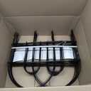 Decorative Black Garden Border Fence 18inX50ft Metal Wire Edging Flower Bed Folding Fences Panel Outdoor Garden Fencing Patio Edge Landscape for Yard