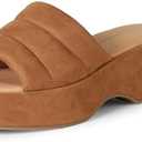 Amazon Essentials Womens Platform Slide On Sandal 9