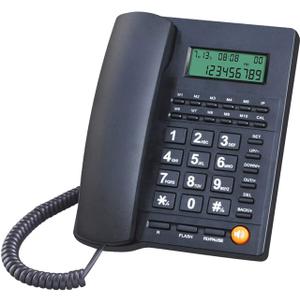 Corded Caller ID Telephone with Speaker for Home and Office, TelPal Wired Landline Telephone Set Simple Analog Desktop Hotel Telephones