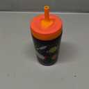 Zak Designs Kelso Toddler Cups For Travel or At Home, 12oz Vacuum Insulated Stainless Steel Sippy Cup With Leak-Proof Design is Perfect For Kids (Spaceships)