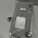 Dasbecan Front Right Passenger Sun Visor Gray Compatible with Toyota RAV4 2006 2007 2008 2009 2010 2011 2012 2013 Replaces# 74310-42452-B2