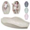 Apricity Baby Diaper Changing Pad  Waterproof Wipe-Clean Foam Changing Mat with Raised Sides, Non-Slip Base & Portable Design, Extra-Large 31.5  19.7 for Newborn to Toddler (Beige)