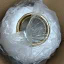 Ginger Jars for Home Decor, White and Gold Vase, Decorative Ceramic Ginger jar with lid, Porcelain Flower Vase for Centerpieces Jarrones, Storage jar, Table Center Vase, Temple Jar(12in)