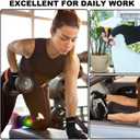 2 Pairs Arthritis Gloves for Women for Pain, Compression Gloves for Carpal Tunnel Relief, Rheumatoid Osteoarthritis, Fingerless Gloves for Women and Men, Typing (Grey + Purple, Medium)