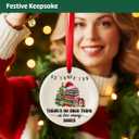 3 x Bookish Gifts Christmas Ornament for Reader Book Lovers, Book Lover Ornaments Gifts for Christmas Tree