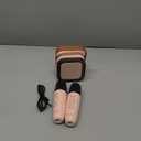 Kinglucky Mini Karaoke Machine for Kids, Top Birthday Gift Pick for Girls Ages 3, 4, 5, 6, 7, 8, 9, 10, 11, 12 Years Old, Kids' Personal Video Players Accessories with 2 Mics Valentines Day Gifts Pink