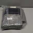 Gray Car Center Console Cover Universal Car Multifunctional Armrest Heightening Pad Microfiber Leather with Built-in Tissue Box & Cup Holder & Phone Storage Slot & Side Pockets