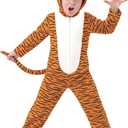 fun shack Tiger Costume for Kids, Boys Tiger Costume, Book Characters Costumes for Kids, Storybook Character Costumes (Large)